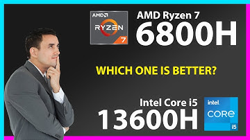 AMD Ryzen 7 6800H vs INTEL Core i5 13600H Technical Comparison