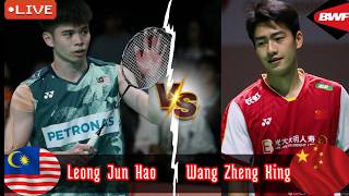Very Crazy 🔴 Leong Jun Hai (MAS) vs (CHN) Wang Zheng Xing Highlight Badminton Mens Singles
