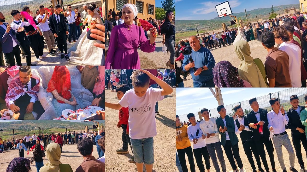 عرس عنا بضيعة🌹 مع أجواء الربيع الي بتجنن🌱🌿 الف مبروك للعروسين ♥️وعقبال العزابية 💐 وبمحبتكون منكبر 😍