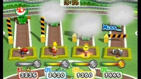 Mario Super Sluggers 100% Walkthrough Part 33 - Piranha Panic