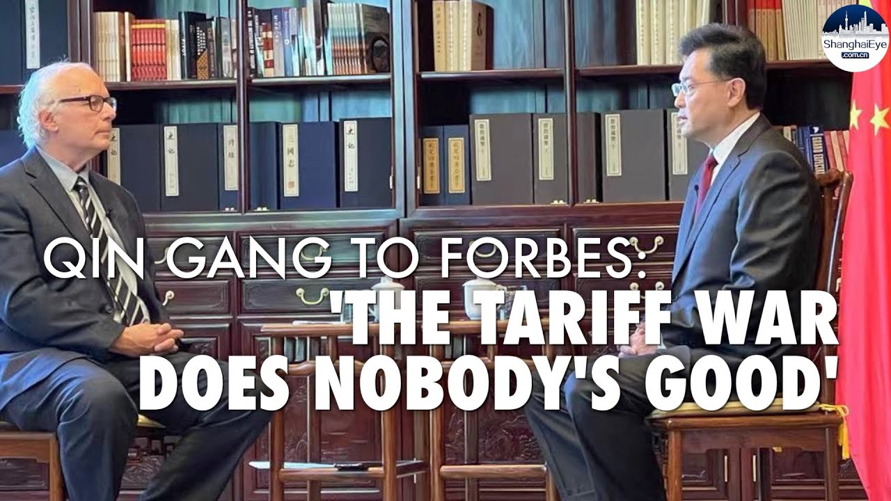 China's US Ambassador Qin Gang's exclusive talk with Forbes on trade, pew poll and air travel [FULL]