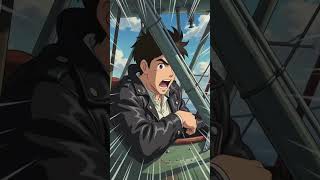 There’s a big snake in the plane! ✈️ (anime dub)