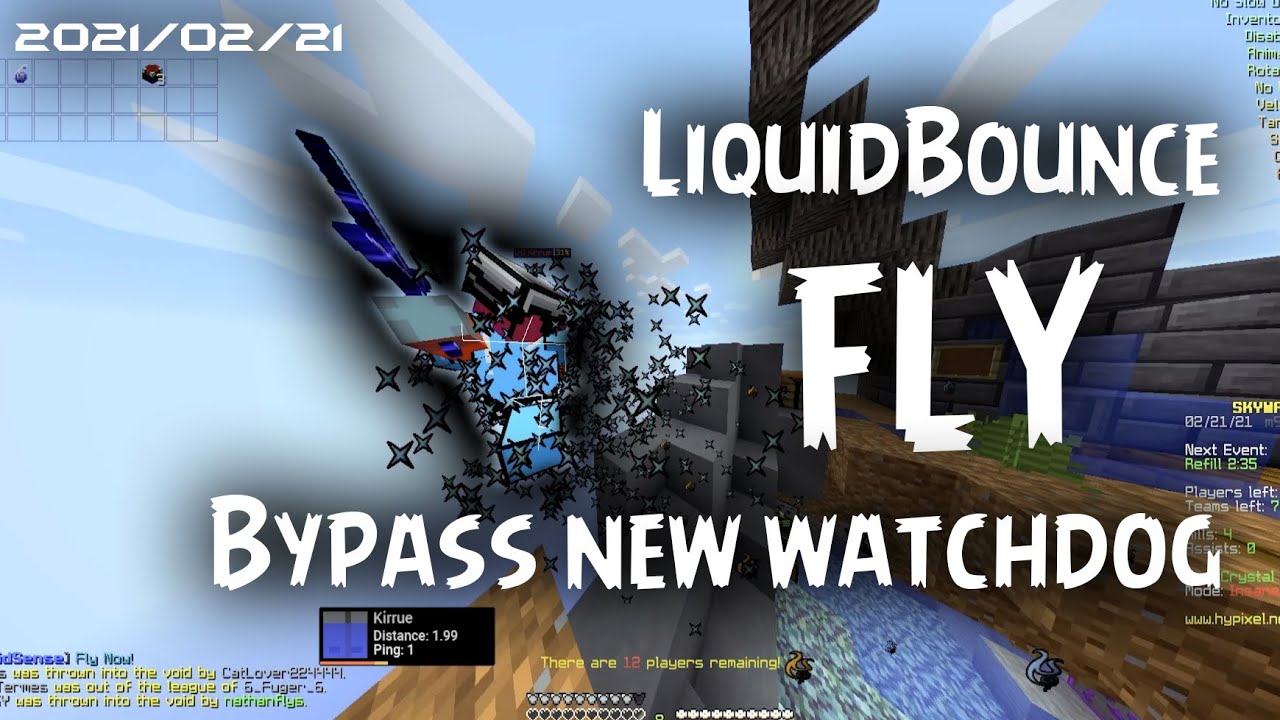 【First OF ALL !】LiquidBounce Bypass New Hypixel Fast Fly ！ - YouTube