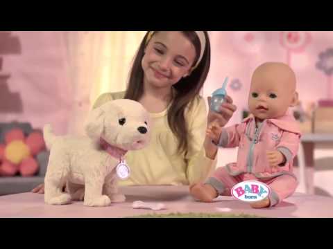 Собачка Ретривер функциональная для куклы BABY born, ZAPF CREATION