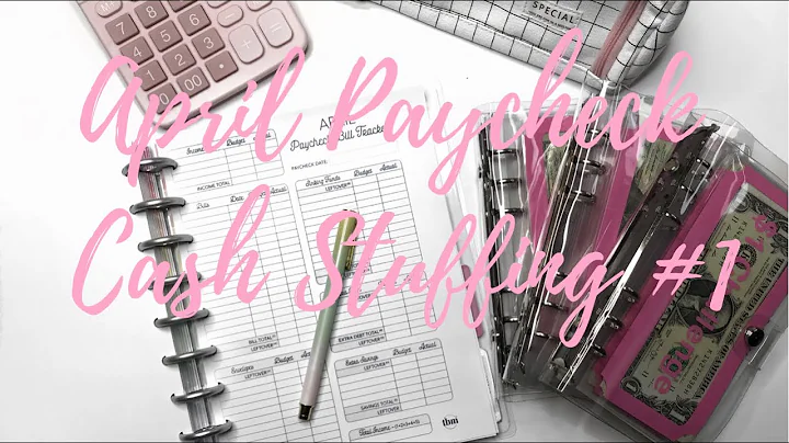 April 2021 | $740 Cash Envelope Stuffing | Sinking Funds | Paycheck #2 | Budget