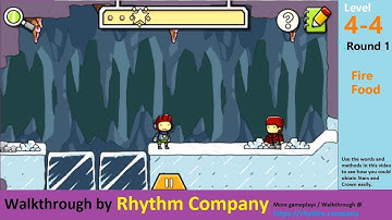 Scribblenauts Remix World 4 Level 4 (4-4) Walkthrough Solution