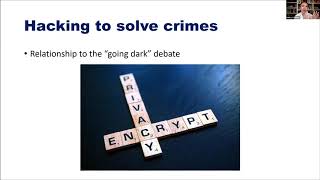 4.2 - Cybersecurity Law II: Enabling Hacking