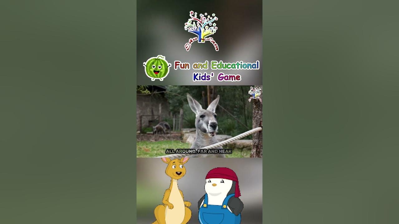 The Animal Song | Kangaroo | Australia | Kangaroo Song | EduFam Kids Nursery Rhyme