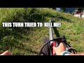 I Almost Fell Out Of This Insane Mountain Coaster in Sweden, Plus Grass Skiing!