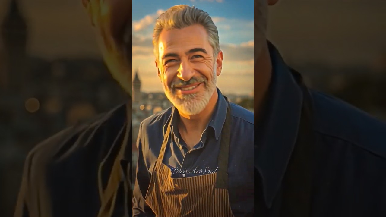 This Silver Fox Will Steal Your Heart ❤️ The Most Handsome Man Cooking #shorts #handsome #silverfox