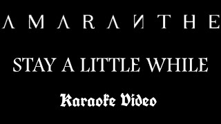 Amaranthe - Stay a little While - Karaoke