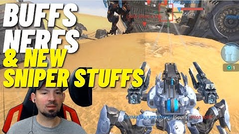 War Robots Test Server: Jaeger, New Sniper Weapons, Buffs, Nerfs & Sniper Stuffs