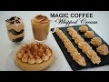Magic coffee whipped cream  only 3 ingredients  no dairy