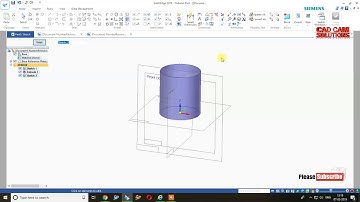 #SolidEdge Surface Modeling #OFFSET #RULED #INTERSECT