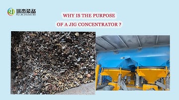 Ruijie High Processing Capacity Gravity Separation Machine Jig Cocentrator for Mineral