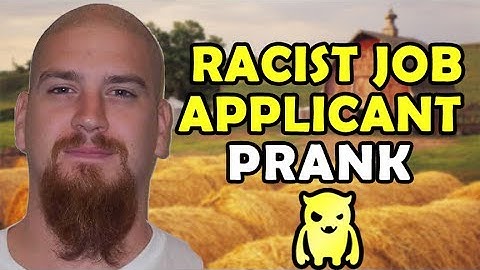 Racist Job Applicant Prank - Ownage Pranks