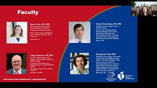 WSA/AHA Webinar - Current Strategies and Challenges for Intracerebral Hemorrhage screenshot 1