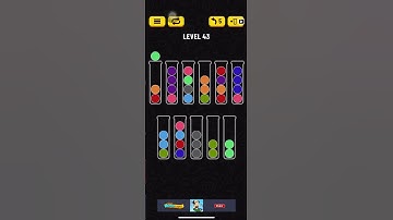 Games - Ball Sort Puzzle Level 43