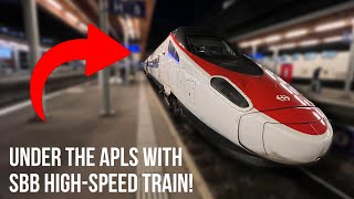 Riding the SBB HIGH-SPEED train under the Alps! | SBB Astoro | Bern - Domodossola