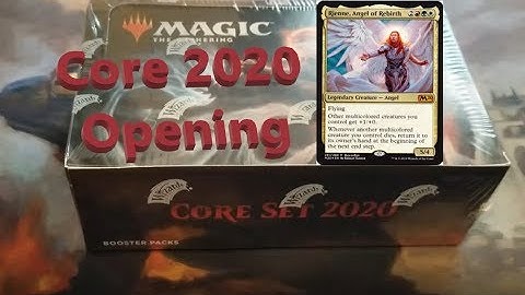 Core set 2020 pre-release booster box opening!