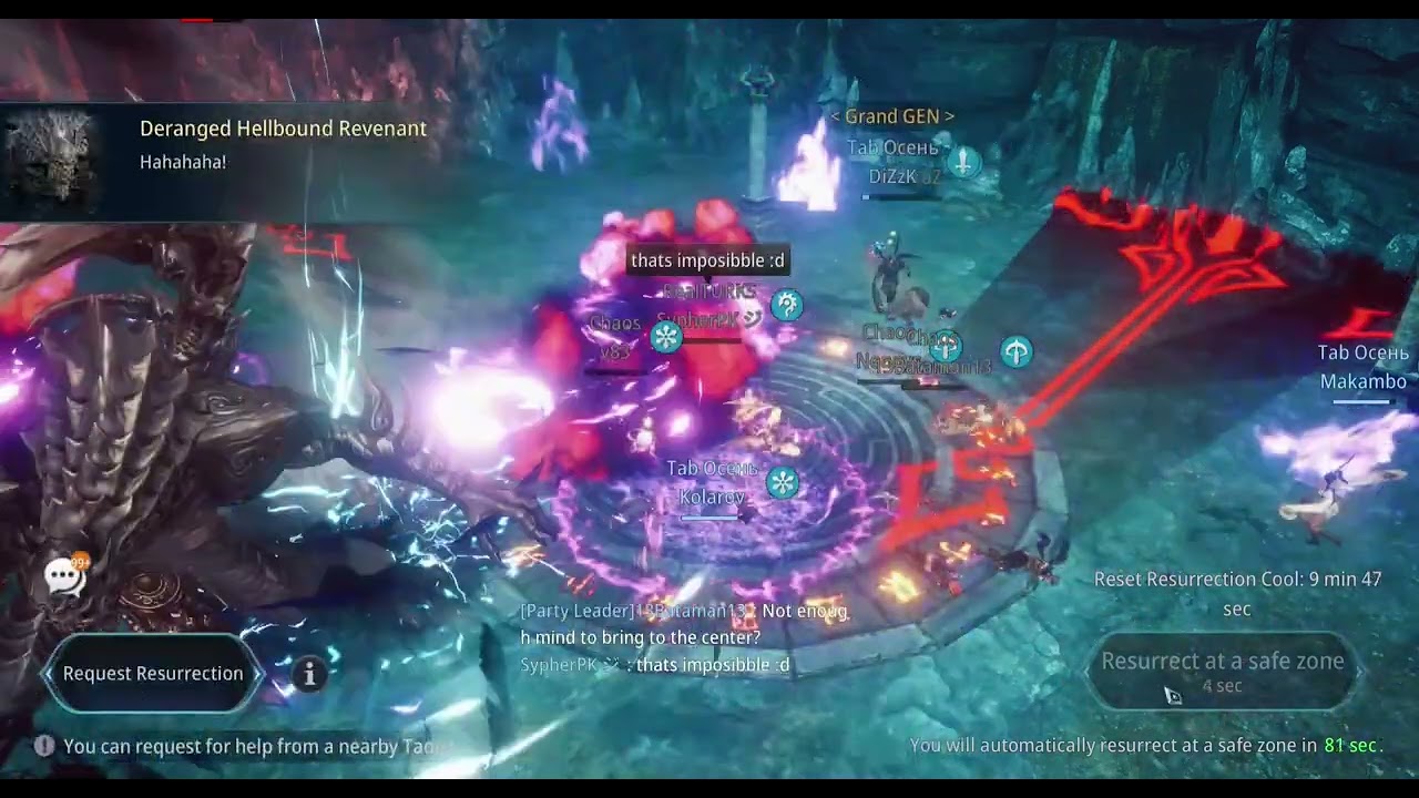 Mir4 Yeni Gelen Boss Raid - Deranged Hellbound Revenant - SypherPK Mir4