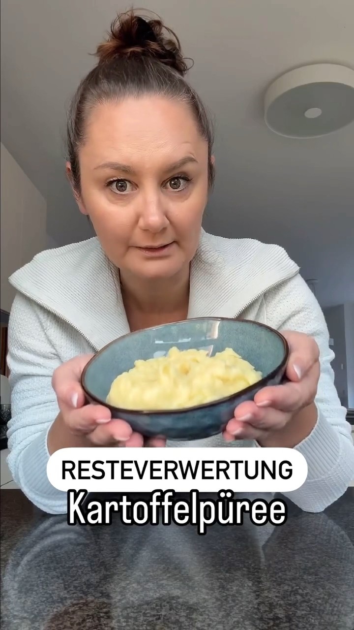 Kartoffelbrei vom Vortag - saftiges Kartoffelbrot - YouTube