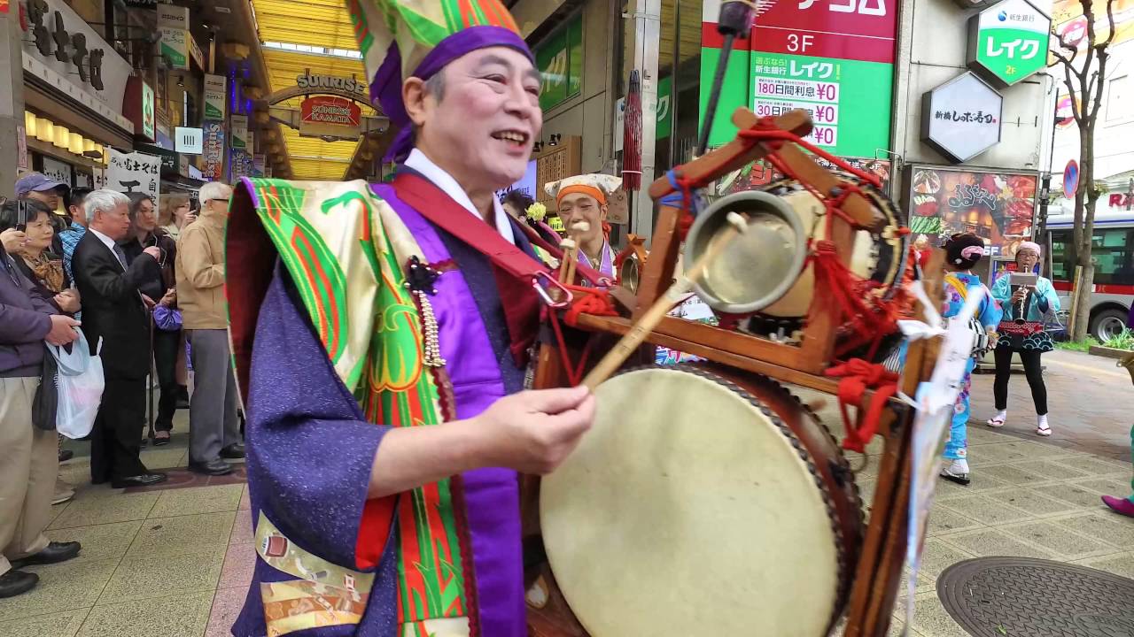 2016 蒲田西口商店街 フラワーフェスティバル チンドン屋さん大集合☆ 前半
