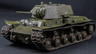 КВ-1 (Л-11). 1/35 Звезда. Сборная модель танка