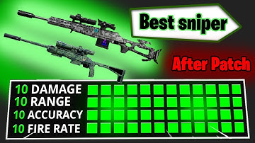 Best sniper after SPR-208- nerf | Class setup best sniper ( modern warfare warzone)
