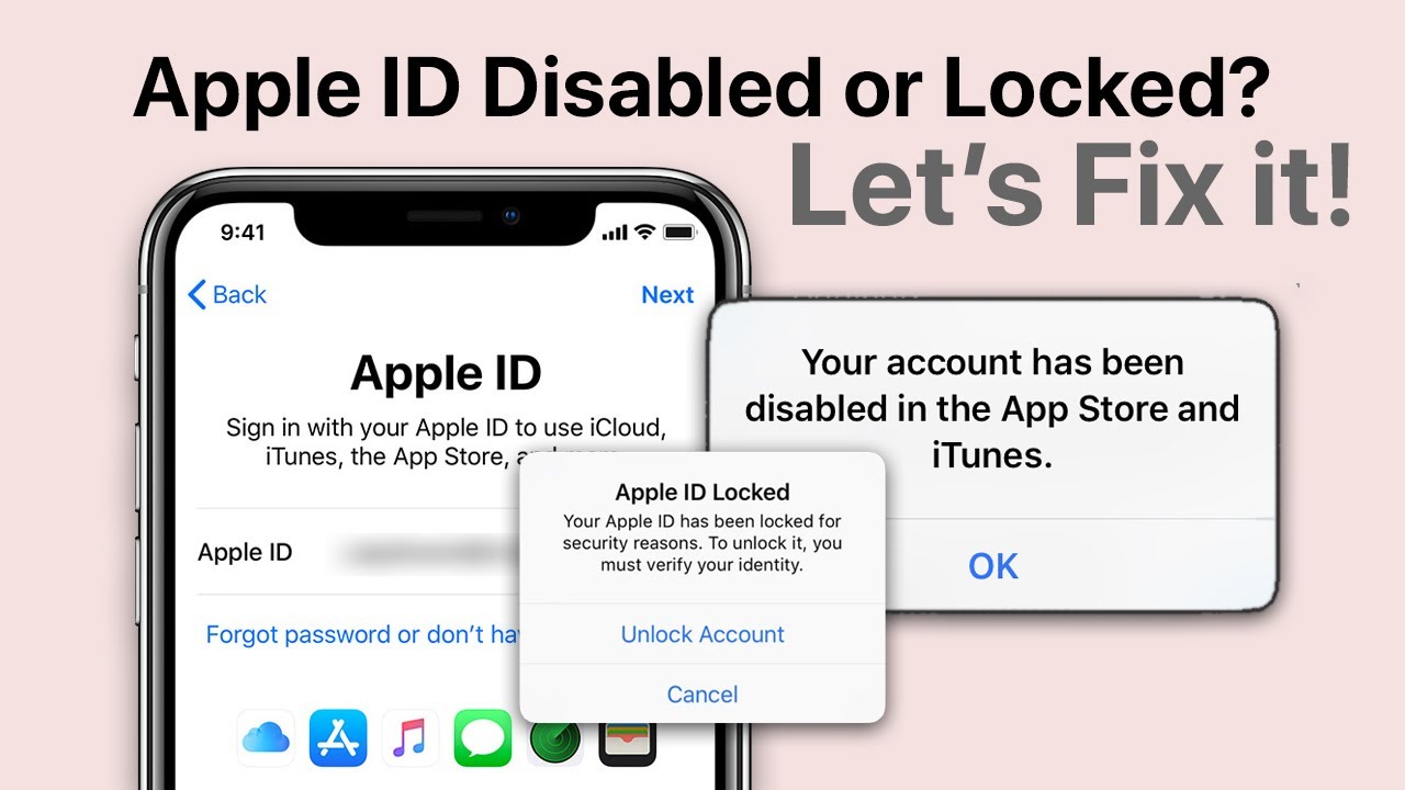 Jak mohu opravit zkorumpované Apple ID?