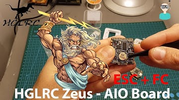 Hglrc Zeus F4 Flight Controller - Unboxing & Overview