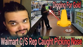 walmart Phone Customer Service Rep Picking Nose Leaning No  Help Guide