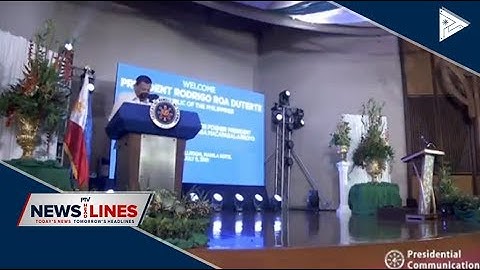 #PresidentDuterte pushes completion of AFP modernization program