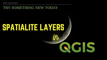 Creating Spatialite Layers in QGIS