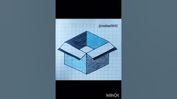 Open Box easy drawing #shorts #short #drawing #art #video #youtube #trending #yt #box