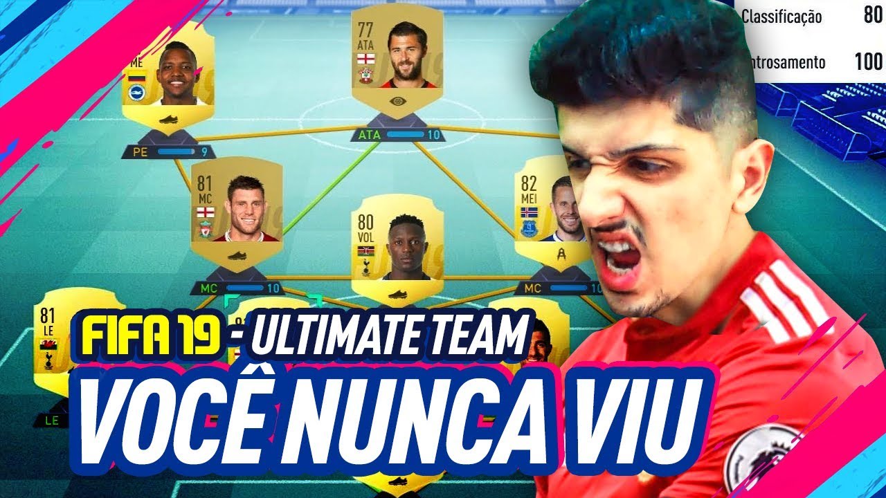 fifa ultimate team 18 FIFA 19 ULTIMATE TEAM - EU NUNCA VI UM LANCE TÃO BIZARRO Ep 06