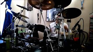 DEVO -"Time out for fun" - drum cover electronic drums