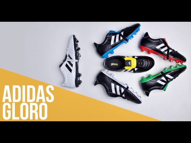 Unboxing: 2016 Adidas Gloro 16.1 Fg | Black - YouTube