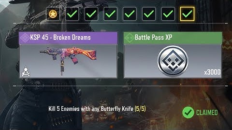 Kill 5 Enemies with BUTTERFLY KNIFE 🔪