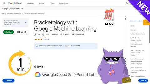 Bracketology with Google Machine Learning | #2025 | #GSP461 |#qwiklabs |Solution