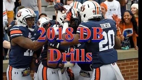 Auburn (2018)  DB Drill Tape