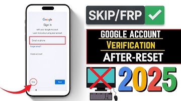 🔐 How To Skip Google Account Verification After Factory Reset 2025- Without PC 🔐