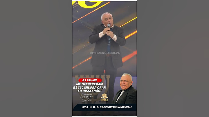 ME OFERECERAM R$ 750 MIL PRA ORAR - EU DISSE: NÃO! #pastorezequias #deus #fé #shorts