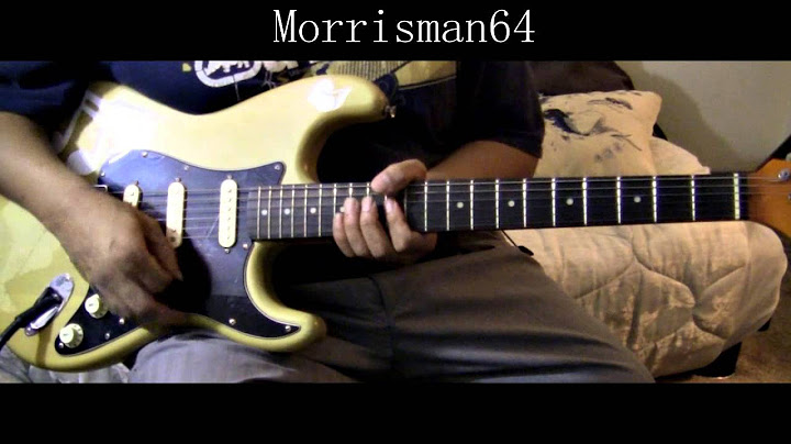 Rapture Guitar version - Guitar performance video thumbnail