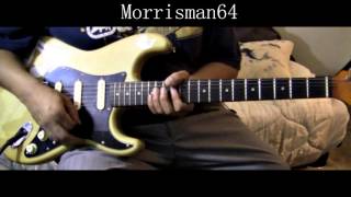 Video thumbnail of "BLONDIE RAPTURE Guitar Cover"