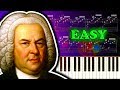 J. S. BACH - PRELUDE IN C MAJOR (from the Well-Tempered Clavier) - Piano Tutorial