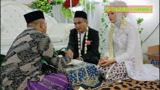 Example of the reading of the marriage contract in Madurese