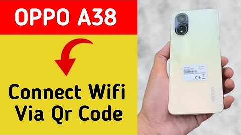 How to connect WiFi via QR code Oppo A38, Bina password ke Wi Fi connect kaise karen