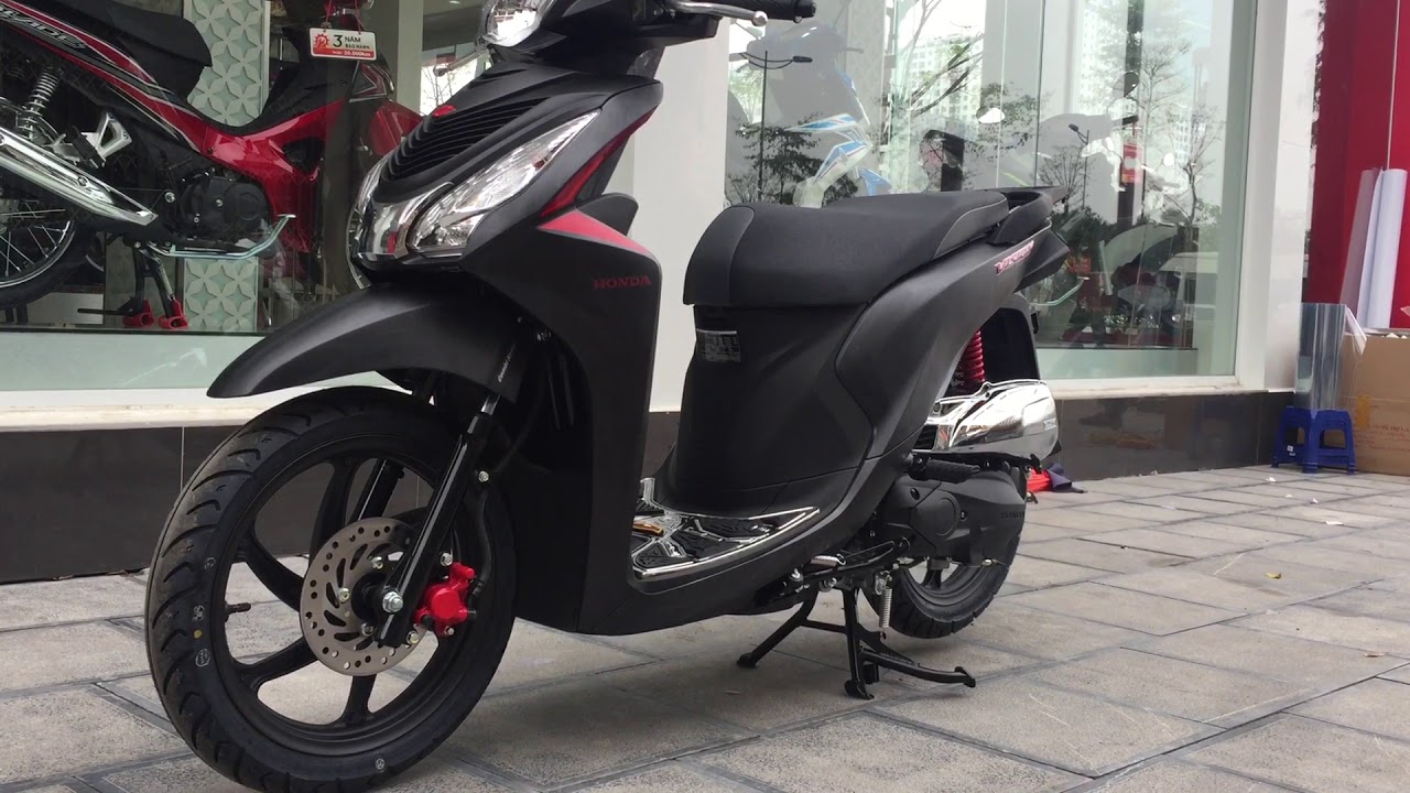 Rò rỉ hình ảnh Honda Vision màu đen nhám hoàn toàn mới tại Việt Nam
