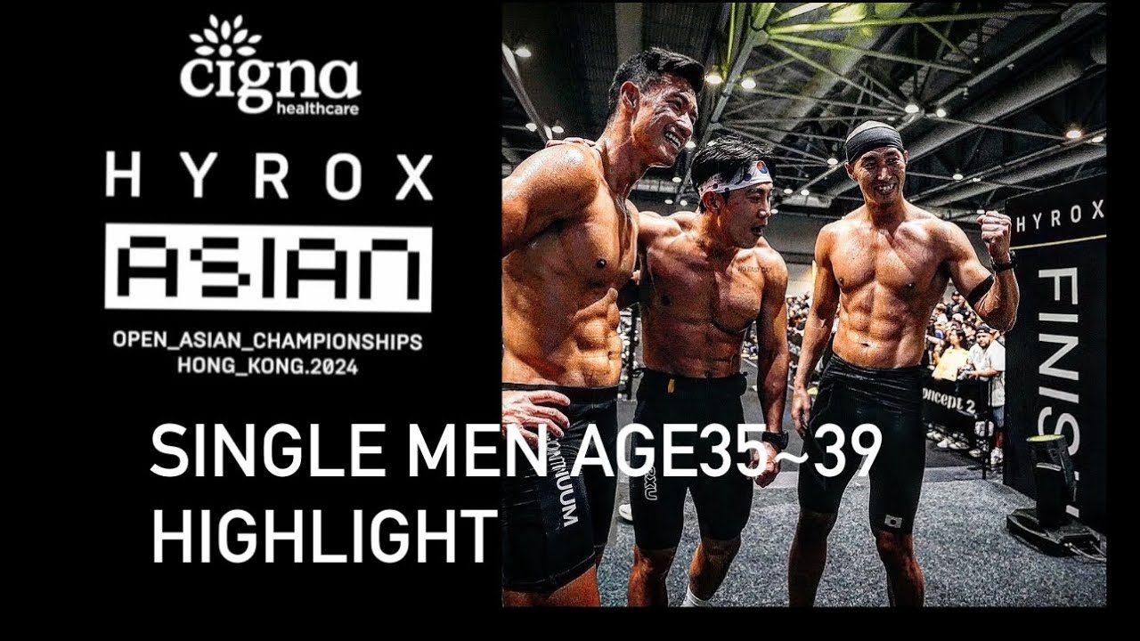 HYROX JAPAN Hyrox Open Asian Championship Single menAge35
